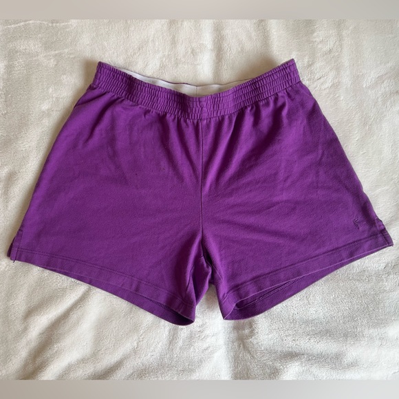 DANSKIN NOW purple SOFFEE shorts size S - Picture 1 of 2